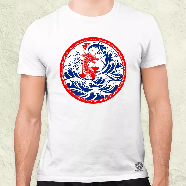 Jörmungandr v2 férfi póló