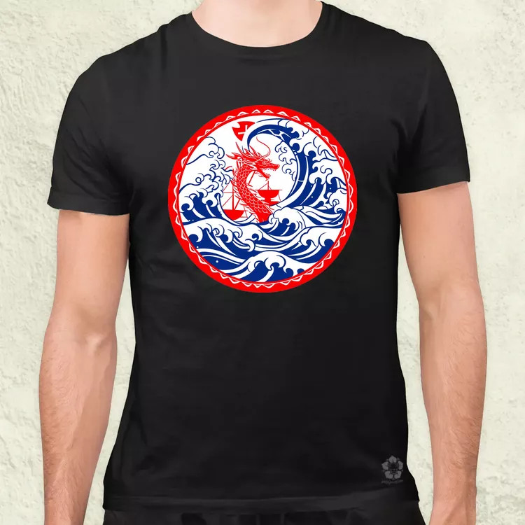 Jörmungandr v2 férfi póló