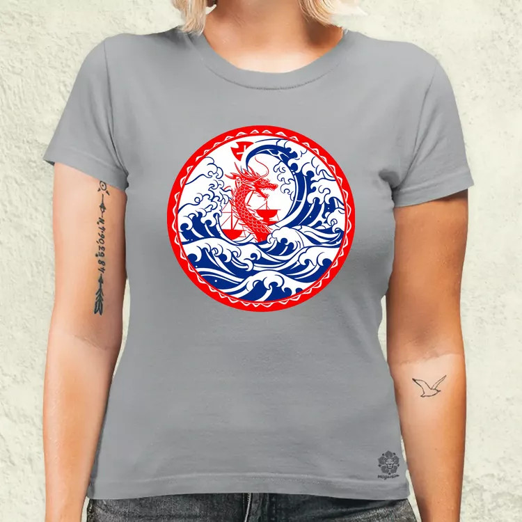 Jörmungandr v2 női póló