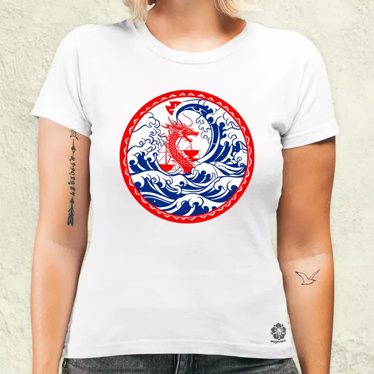 Jörmungandr v2 női póló