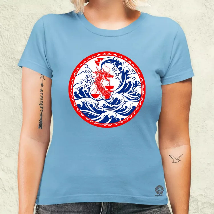 Jörmungandr v2 női póló