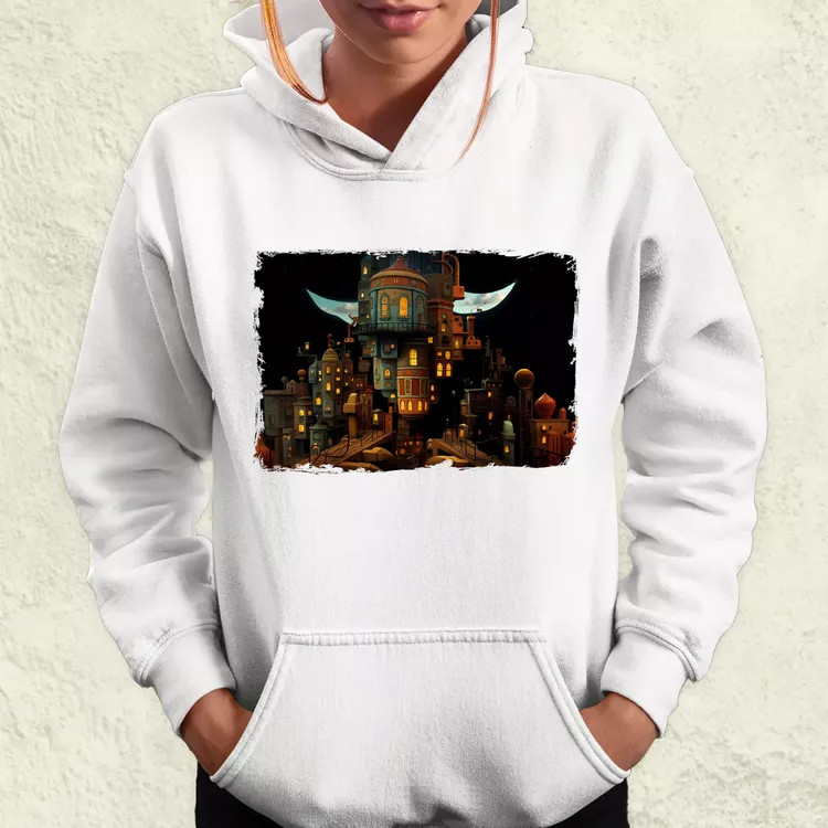 Pareidolia Freddy Krueger város fantázia v4 női pulóver