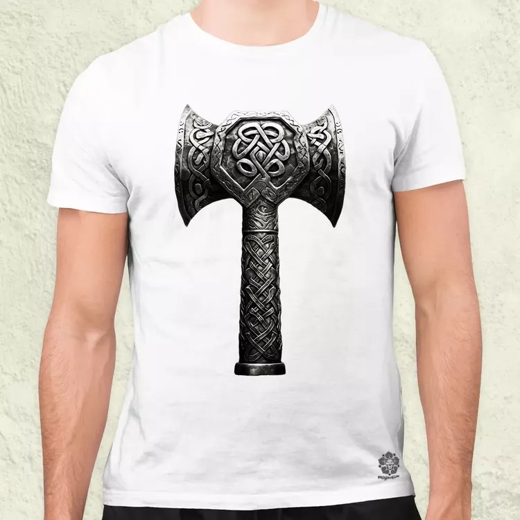 Mjölnir v1 férfi póló