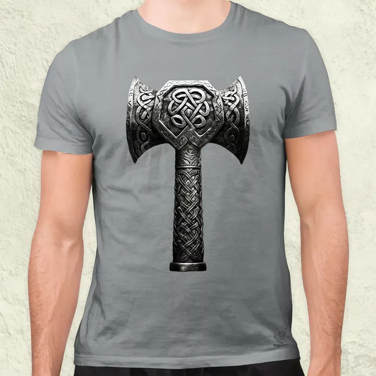 Mjölnir v1 férfi póló