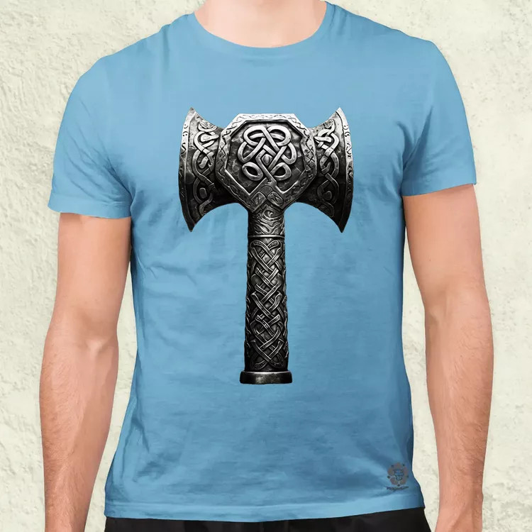 Mjölnir v1 férfi póló