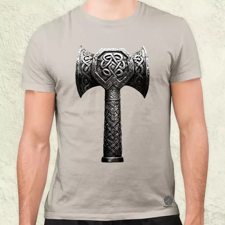 Mjölnir v1 férfi póló