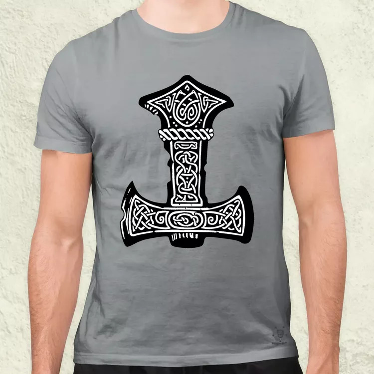 Mjölnir v10 férfi póló