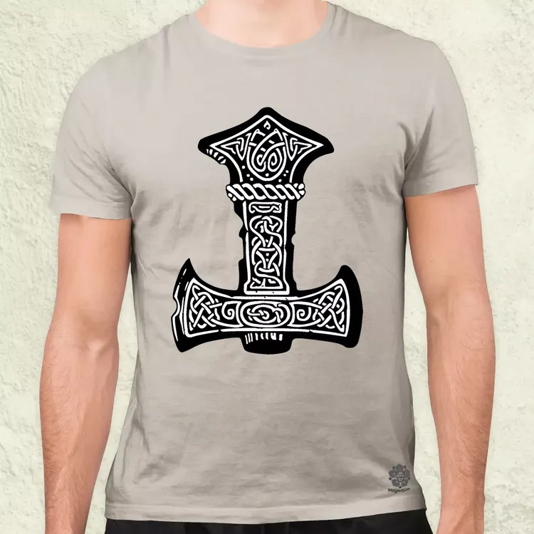 Mjölnir v10 férfi póló