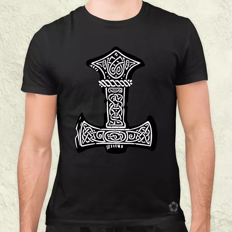 Mjölnir v10 férfi póló