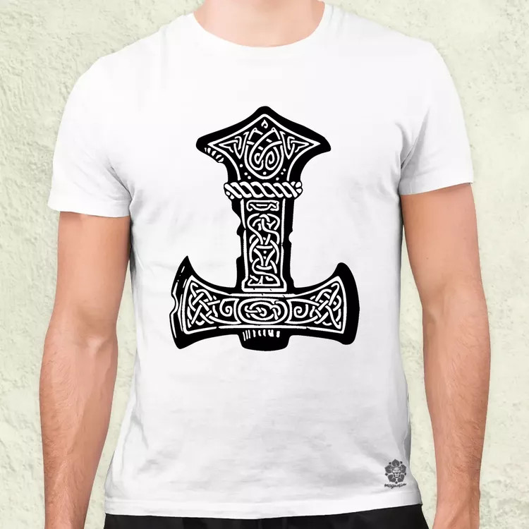 Mjölnir v10 férfi póló