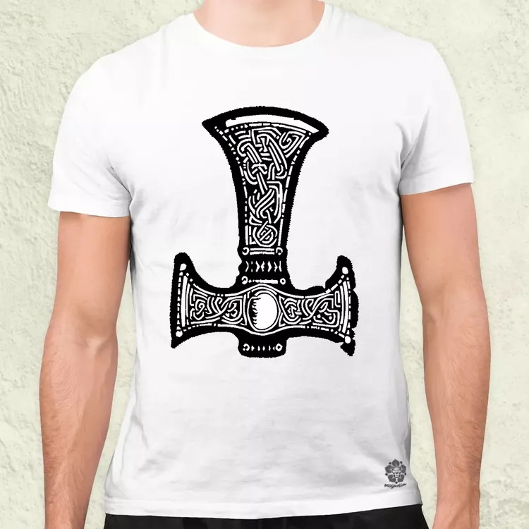 Mjölnir v11 férfi póló