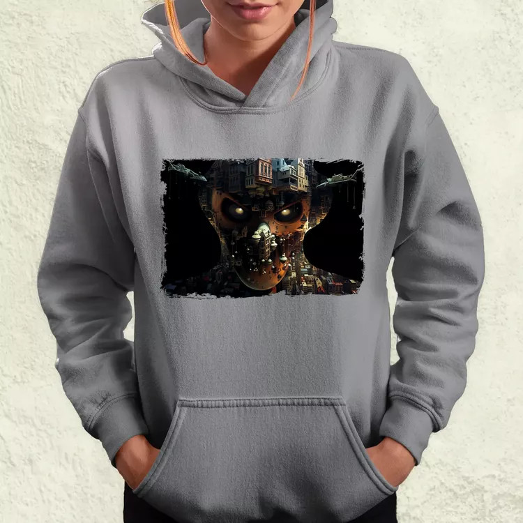 Pareidolia Freddy Krueger város fantázia v5 női pulóver