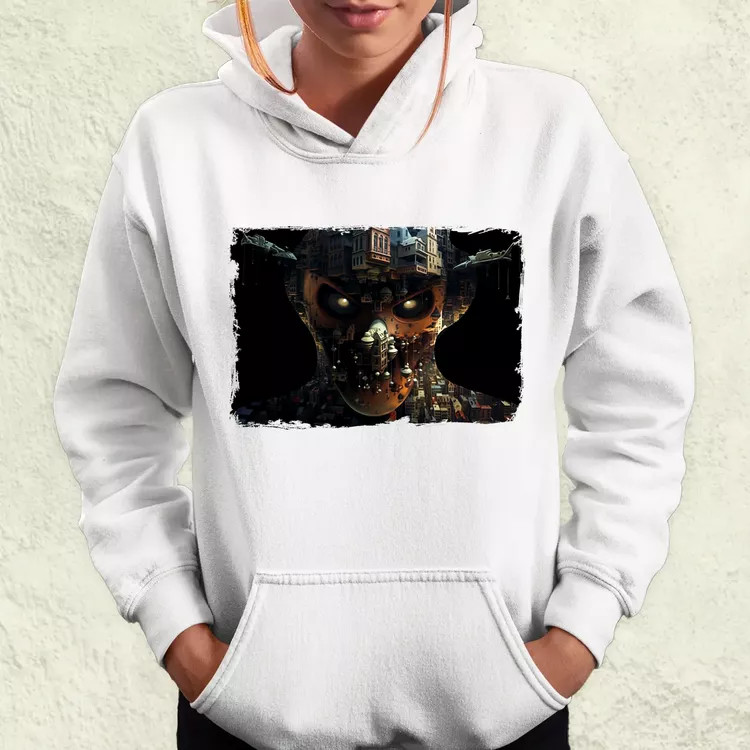 Pareidolia Freddy Krueger város fantázia v5 női pulóver