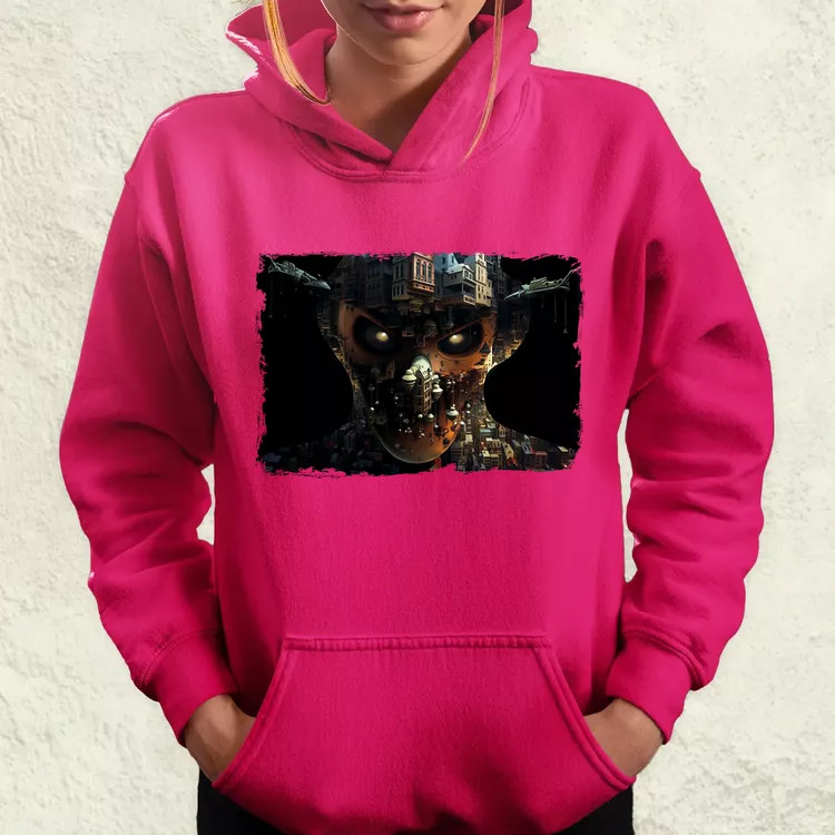 Pareidolia Freddy Krueger város fantázia v5 női pulóver