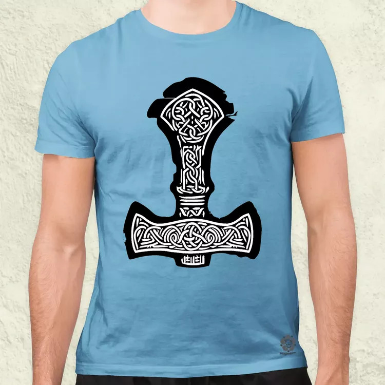 Mjölnir v13 férfi póló