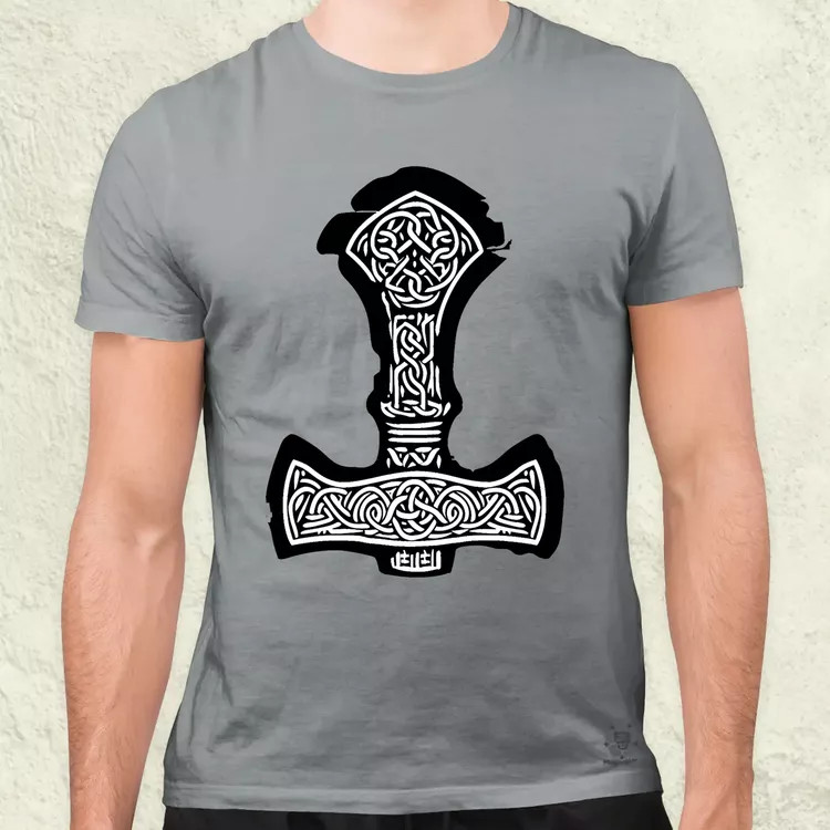Mjölnir v13 férfi póló