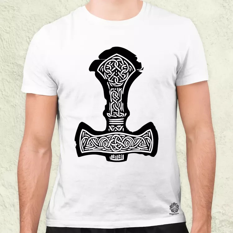 Mjölnir v13 férfi póló