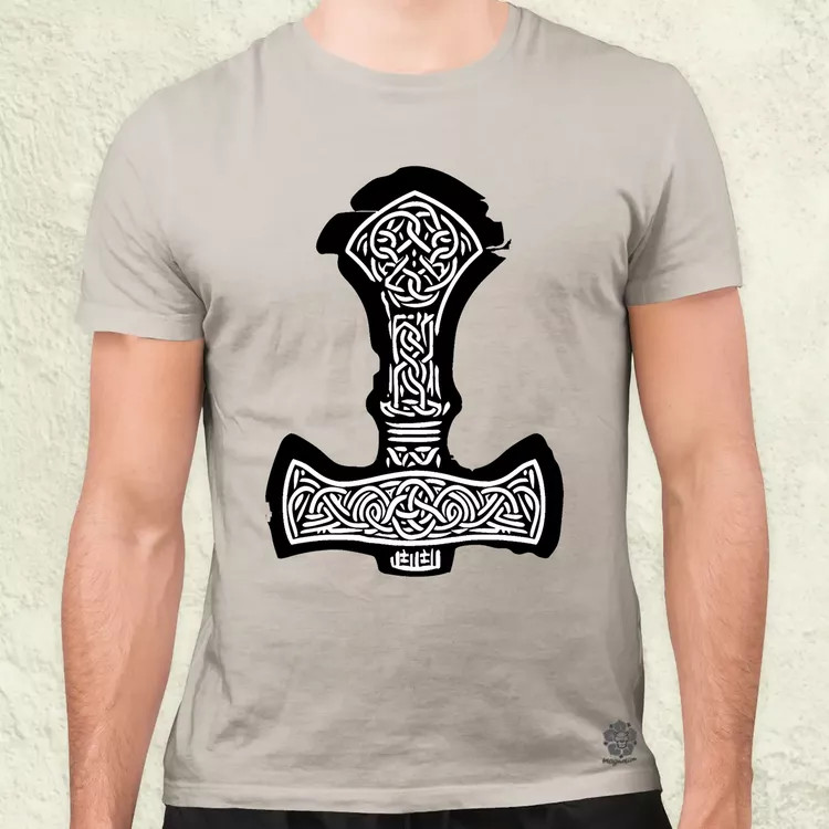 Mjölnir v13 férfi póló