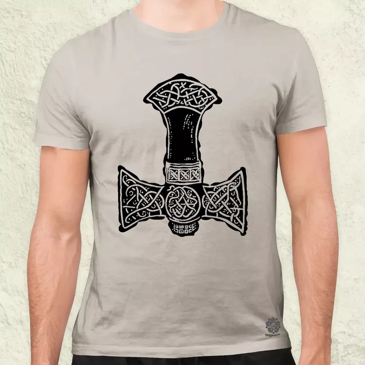Mjölnir v14 férfi póló