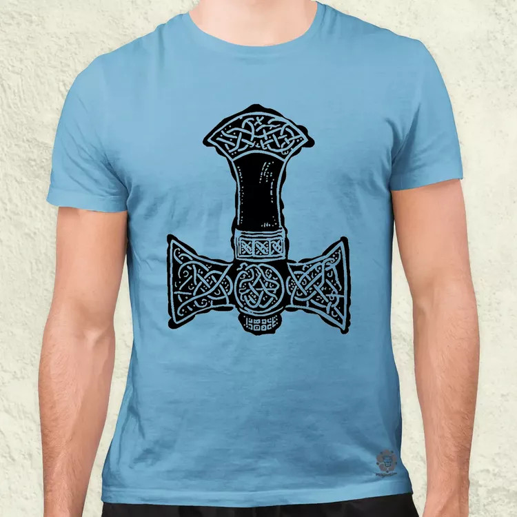 Mjölnir v14 férfi póló
