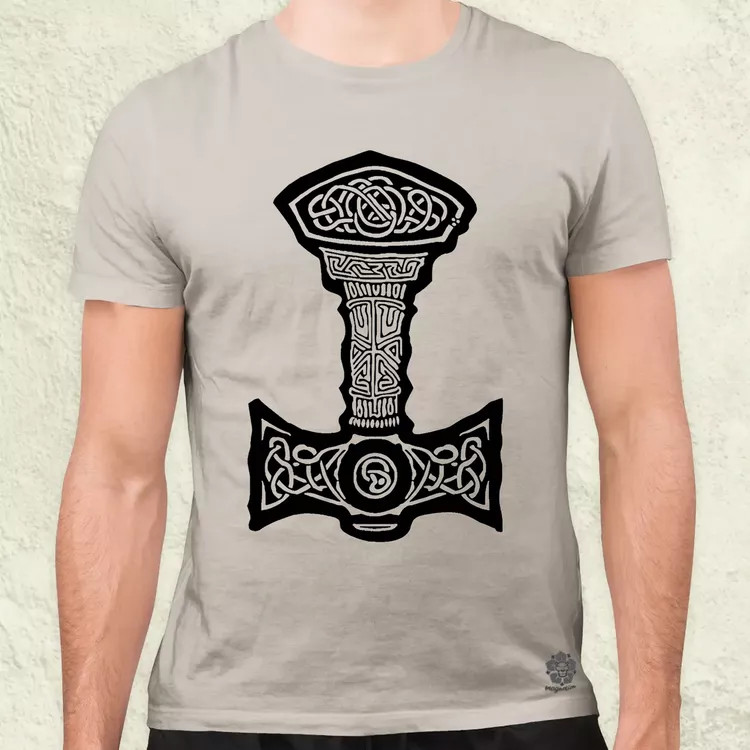 Mjölnir v15 férfi póló