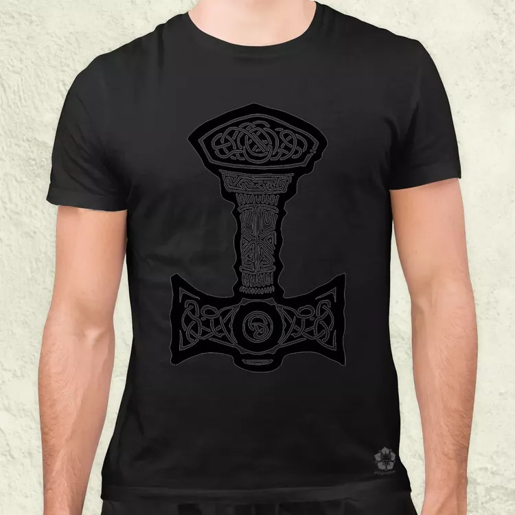 Mjölnir v15 férfi póló