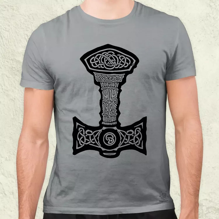 Mjölnir v15 férfi póló