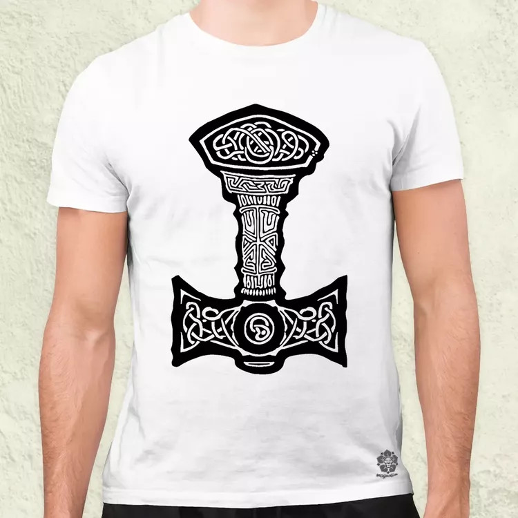 Mjölnir v15 férfi póló