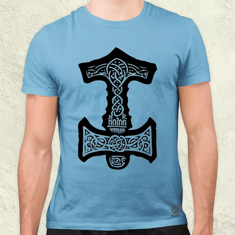 Mjölnir v16 férfi póló