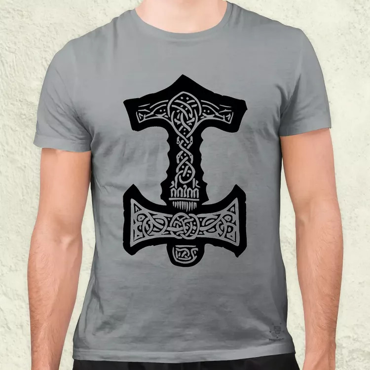Mjölnir v16 férfi póló