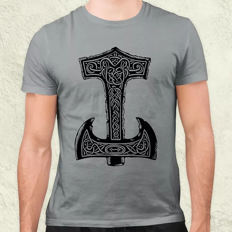 Mjölnir v17 férfi póló