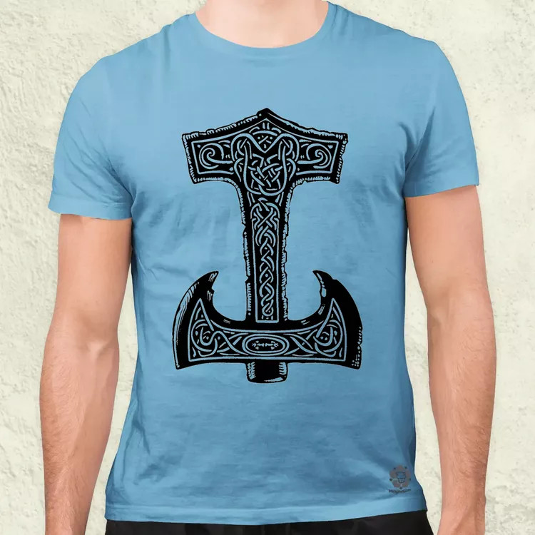 Mjölnir v17 férfi póló