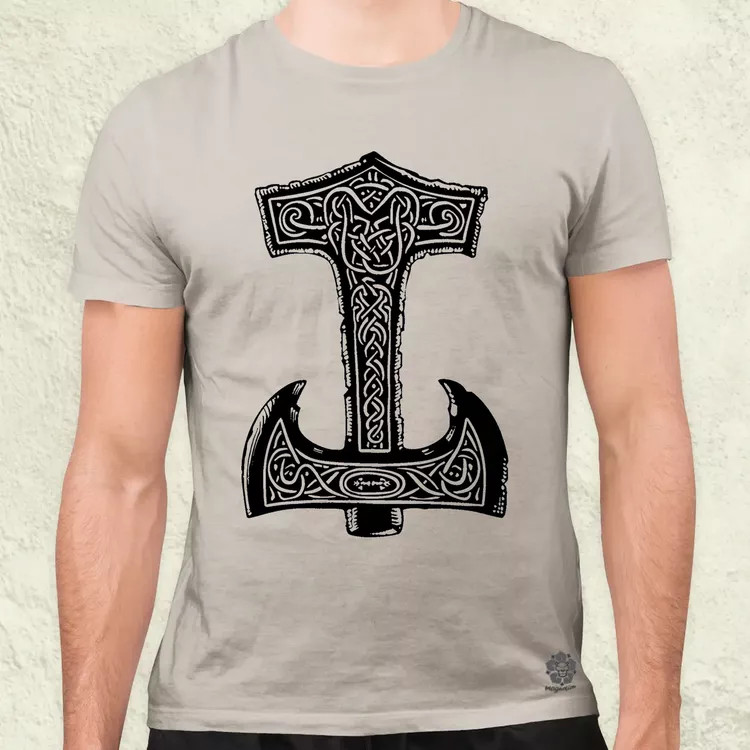 Mjölnir v17 férfi póló