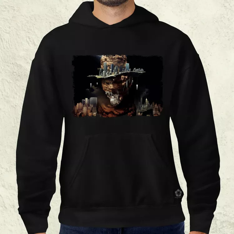 Pareidolia Freddy Krueger város fantázia v6 férfi pulóver