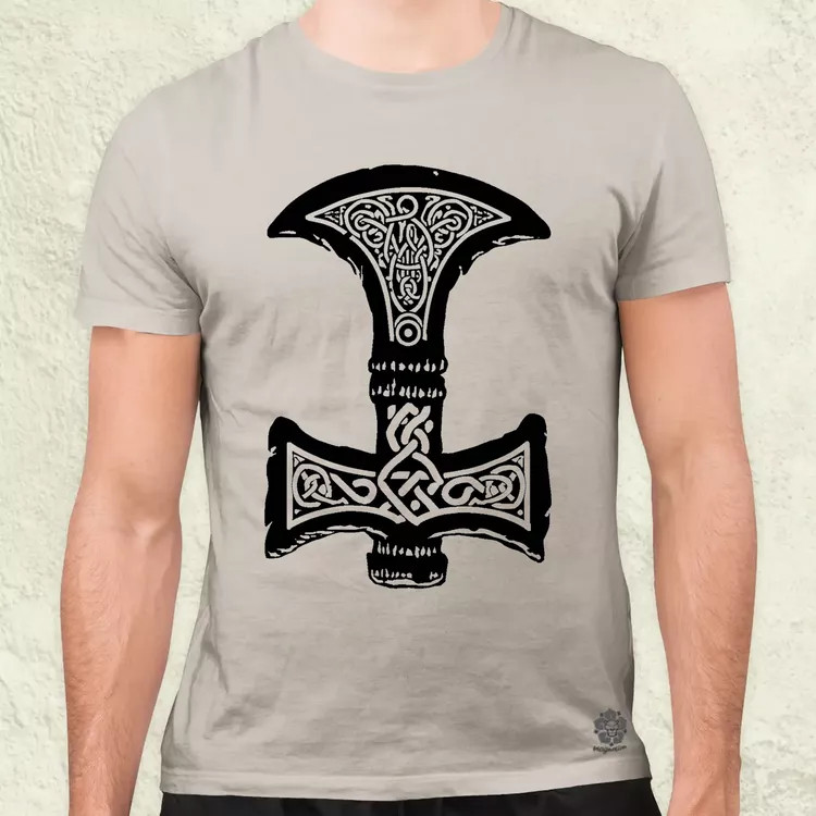 Mjölnir v18 férfi póló