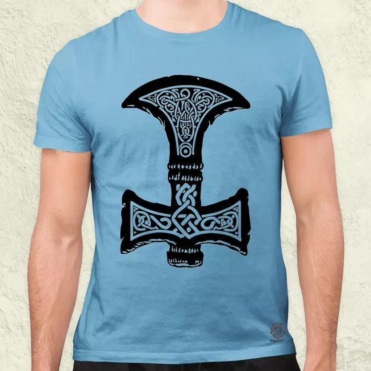 Mjölnir v18 férfi póló
