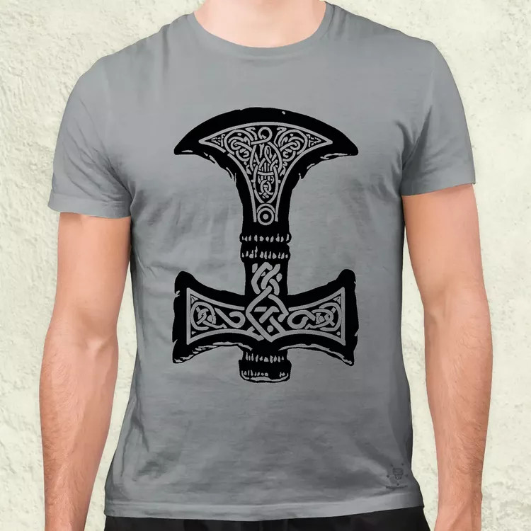 Mjölnir v18 férfi póló