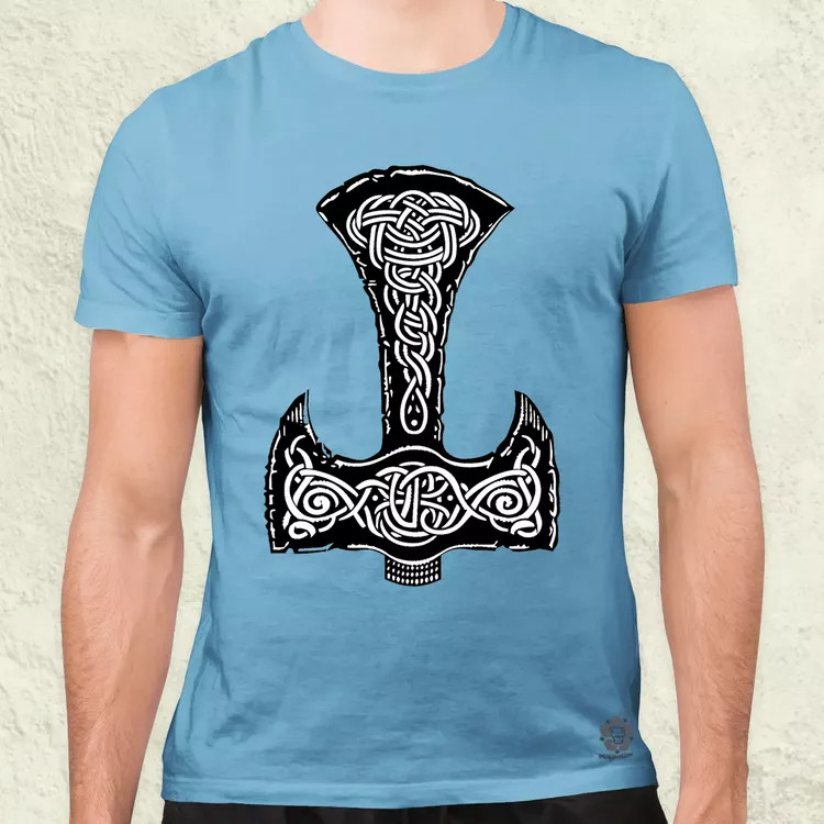 Mjölnir v19 férfi póló