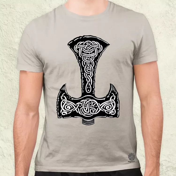 Mjölnir v19 férfi póló