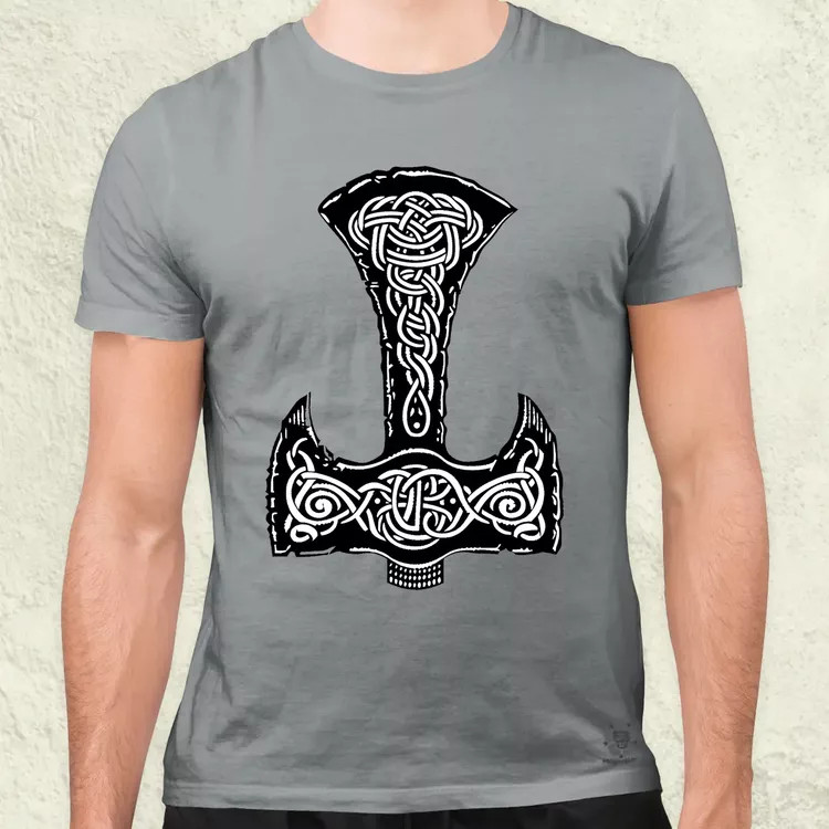 Mjölnir v19 férfi póló