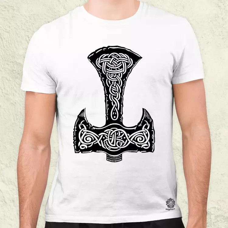 Mjölnir v19 férfi póló