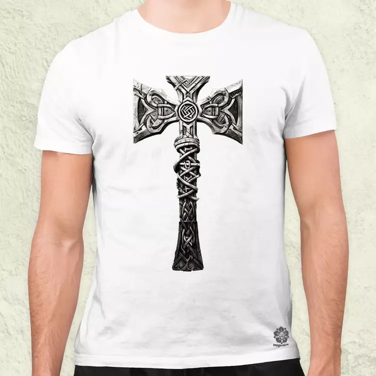 Mjölnir v2 férfi póló