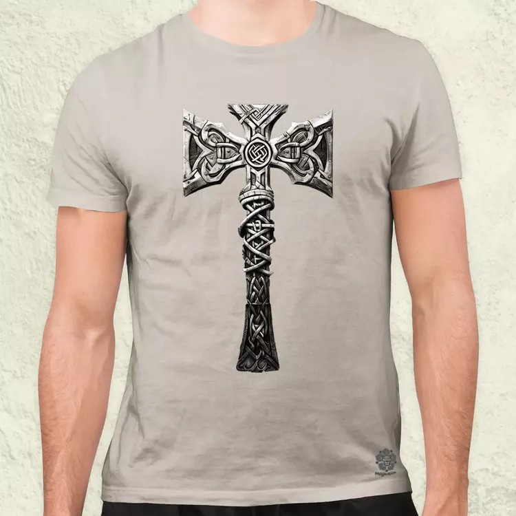 Mjölnir v2 férfi póló
