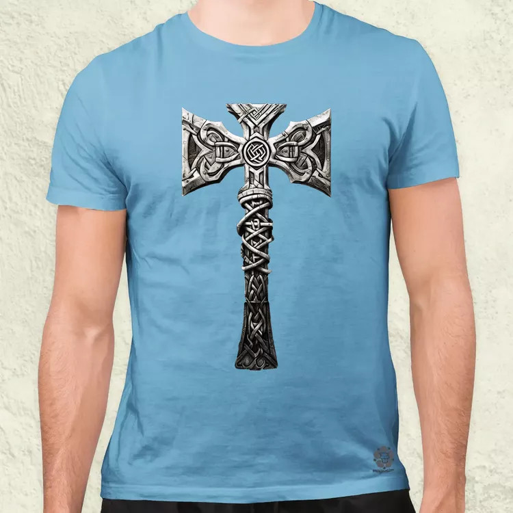 Mjölnir v2 férfi póló