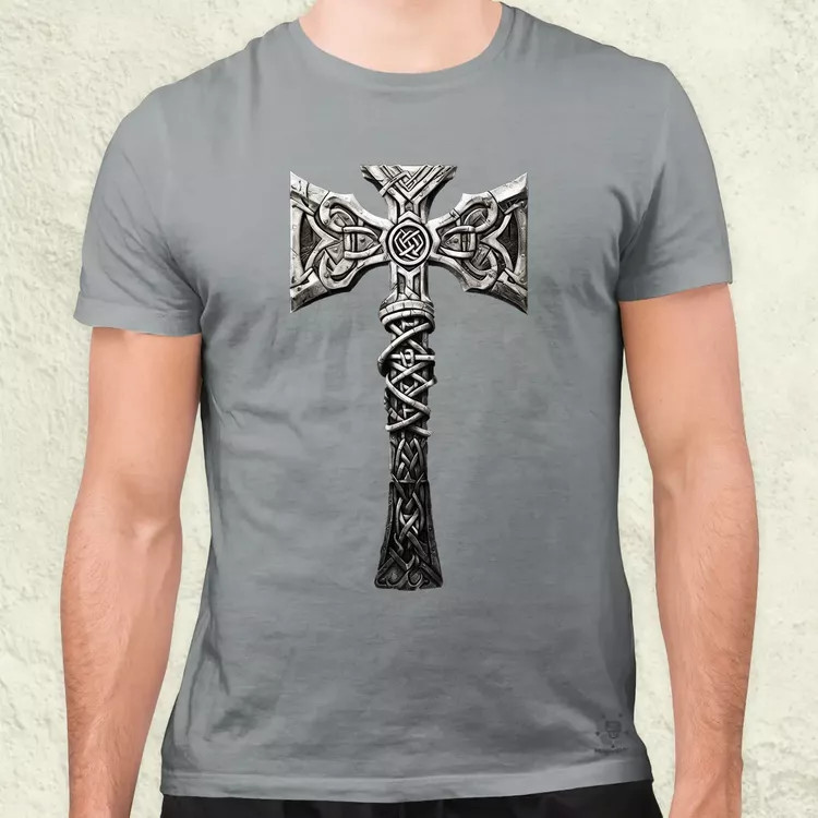 Mjölnir v2 férfi póló