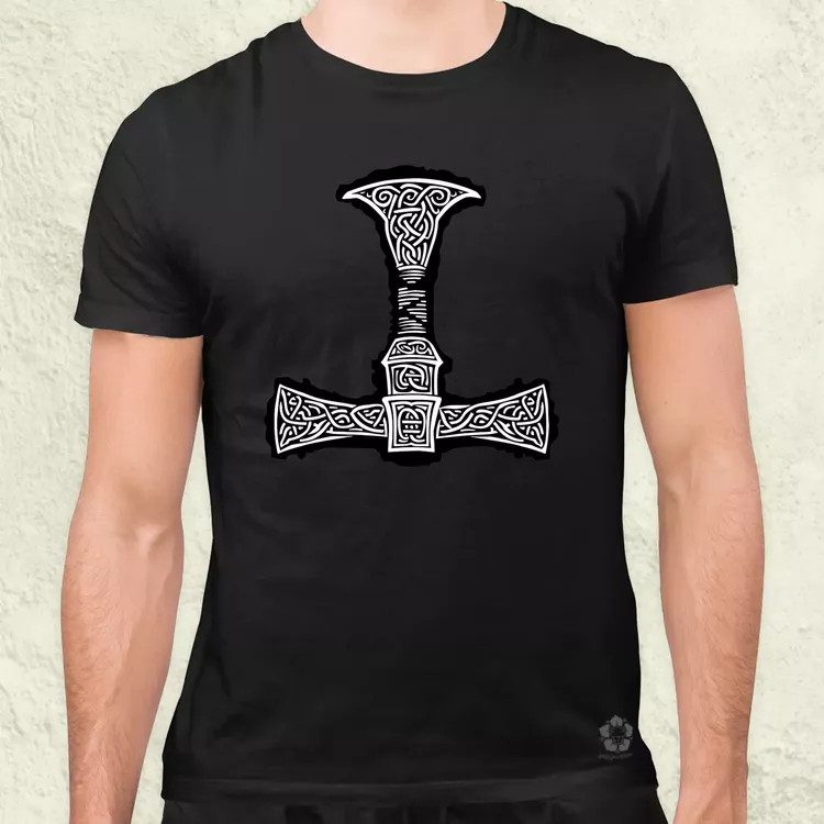 Mjölnir v20 férfi póló