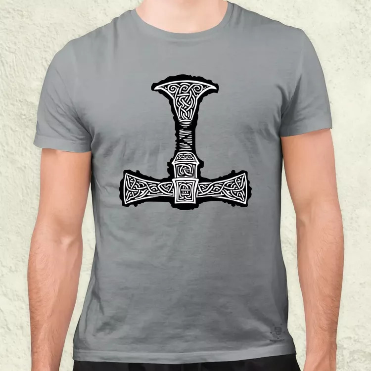 Mjölnir v20 férfi póló