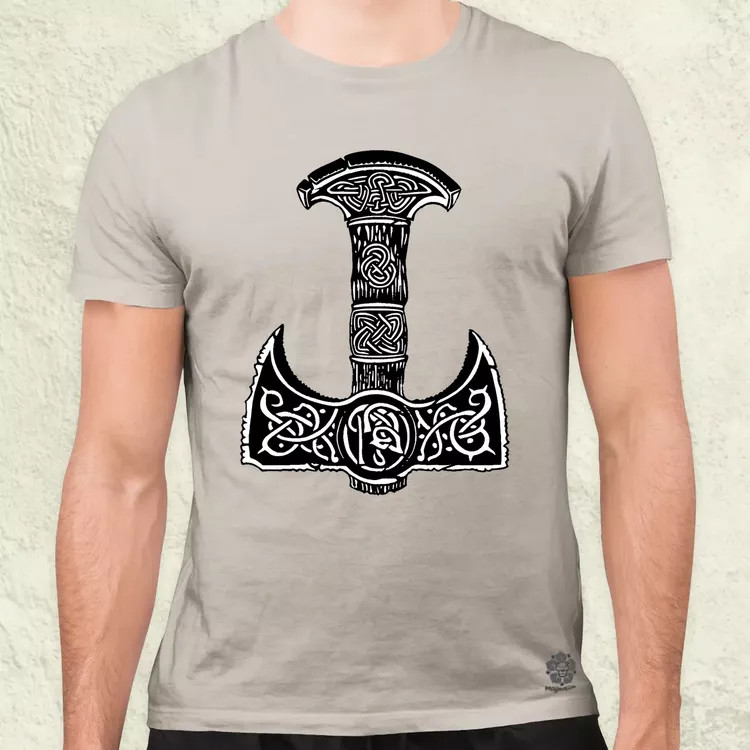 Mjölnir v21 férfi póló