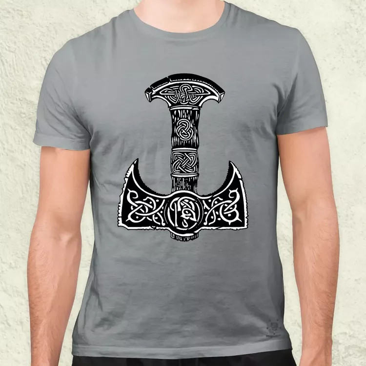 Mjölnir v21 férfi póló