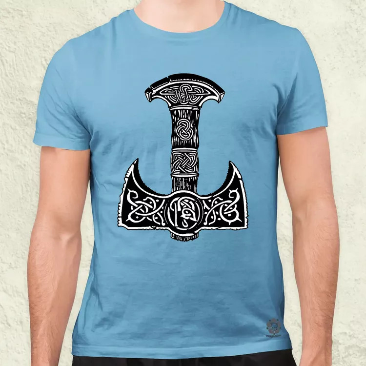 Mjölnir v21 férfi póló